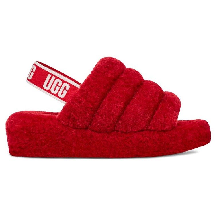 UGG Fluff Yeah Slide Ribbon Red (Women's) 4 UGG Fluff Yeah Slide Ribbon Red (Women's)