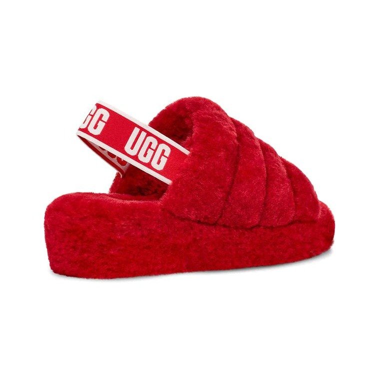 UGG Fluff Yeah Slide Ribbon Red (Women's) 7 UGG Fluff Yeah Slide Ribbon Red (Women's)