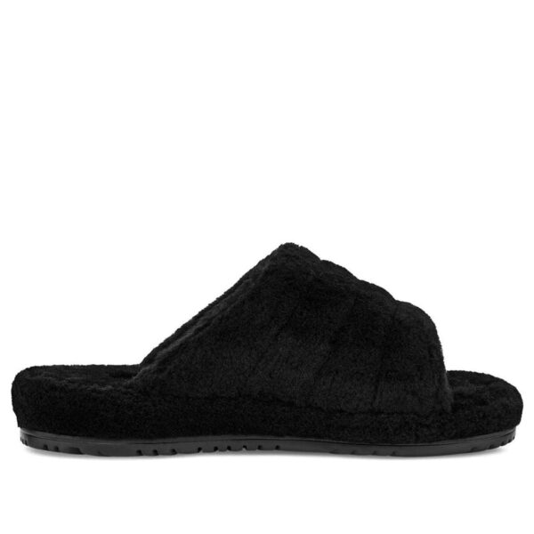 UGG Fluff You Slide Black