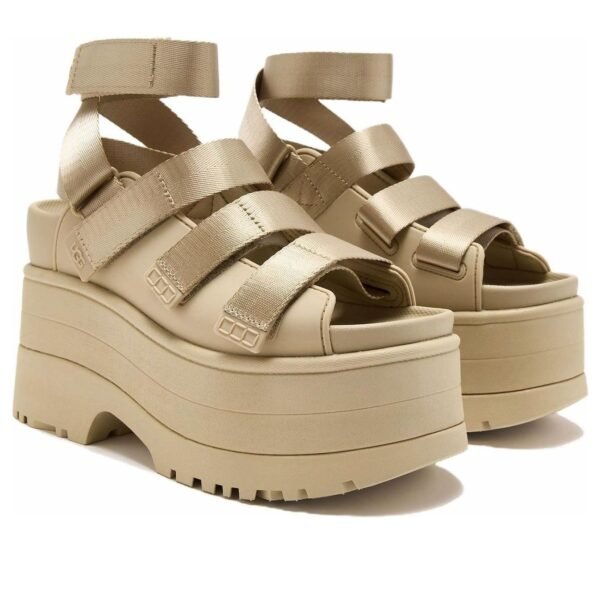 UGG GoldenRise Platform Sandals Mustard Seed (Women&rsquo;s)