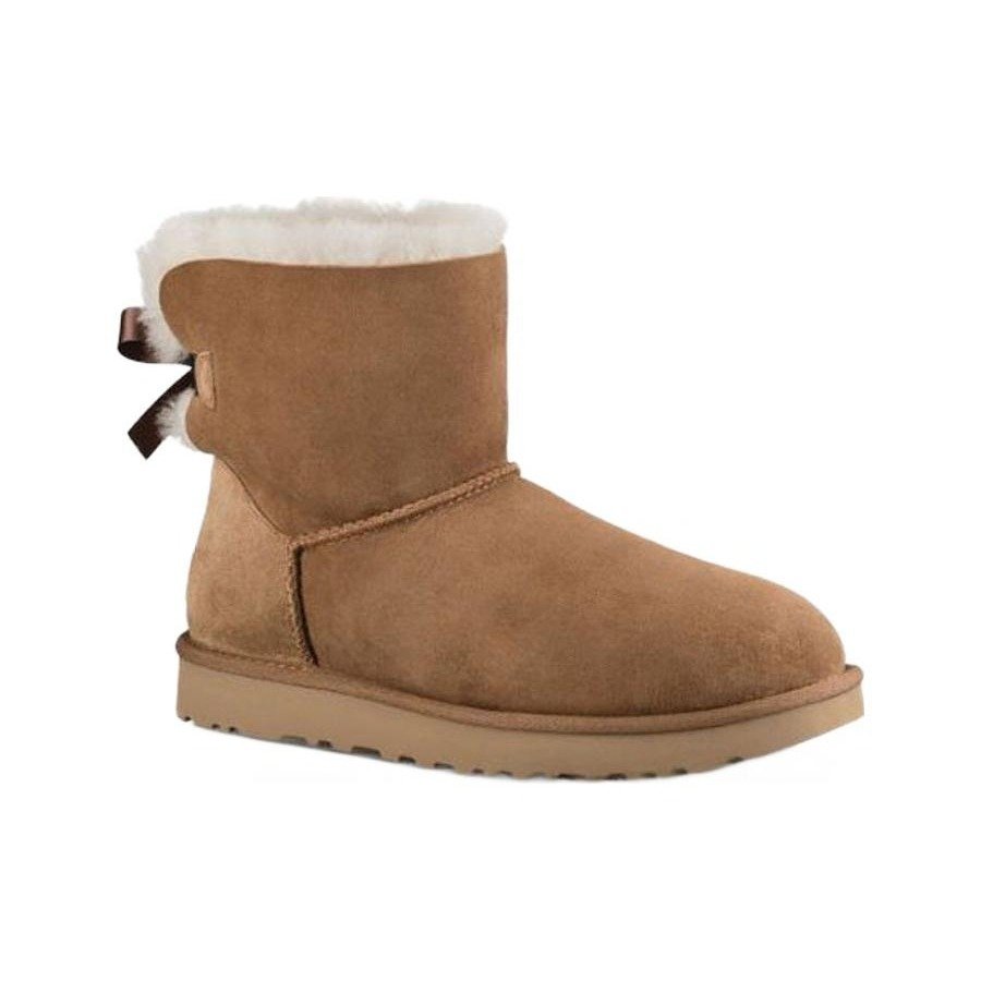 UGG Mini Bailey Bow II Chestnut (Women's) 5 UGG Mini Bailey Bow II Chestnut (Women's)