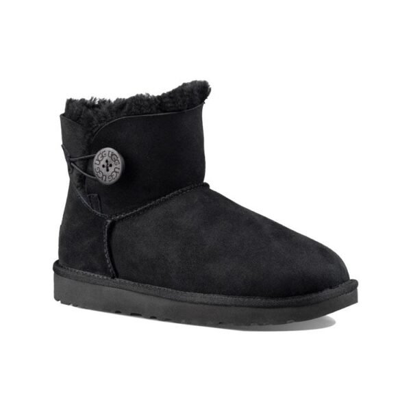 UGG Mini Bailey Button Boot Black (Women’s)