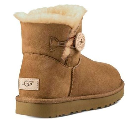 UGG Mini Bailey Button II Chestnut (Women's) 6 UGG Mini Bailey Button II Chestnut (Women's)