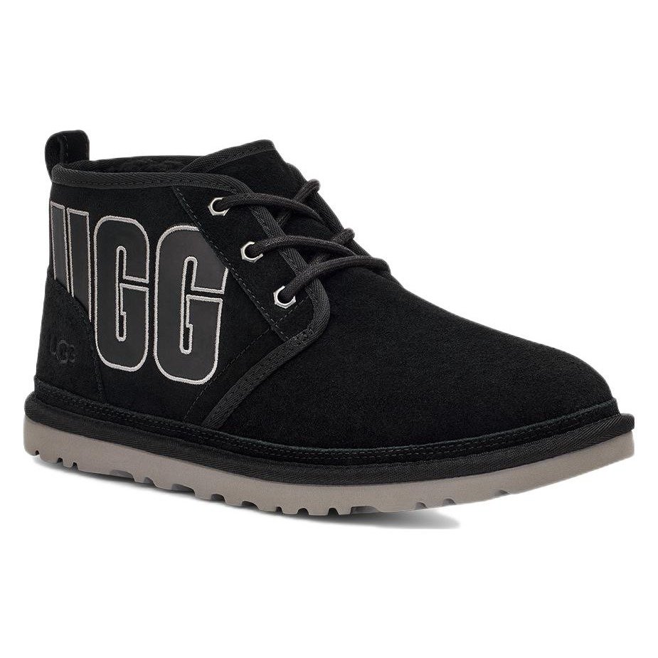 UGG Neumel Graphic Boot Black Grey Suede 5 UGG Neumel Graphic Boot Black Grey Suede