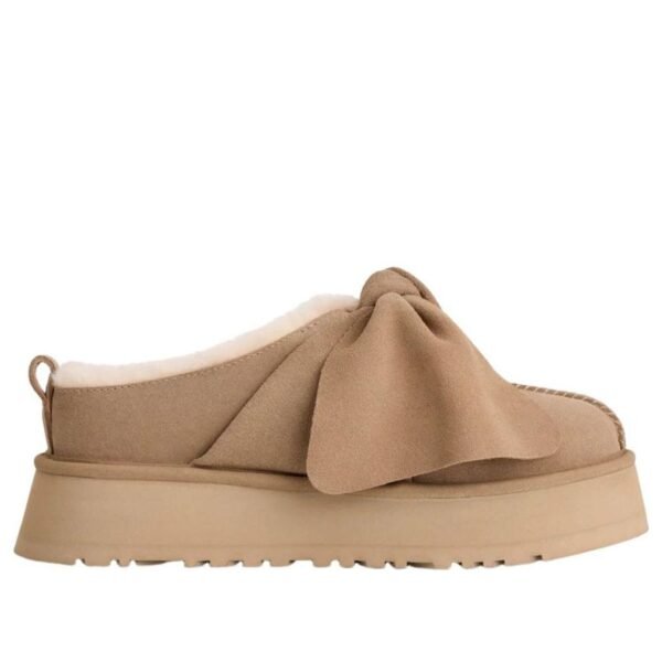 UGG Platform Slip-On Bow Slipper Sand (Women’s)
