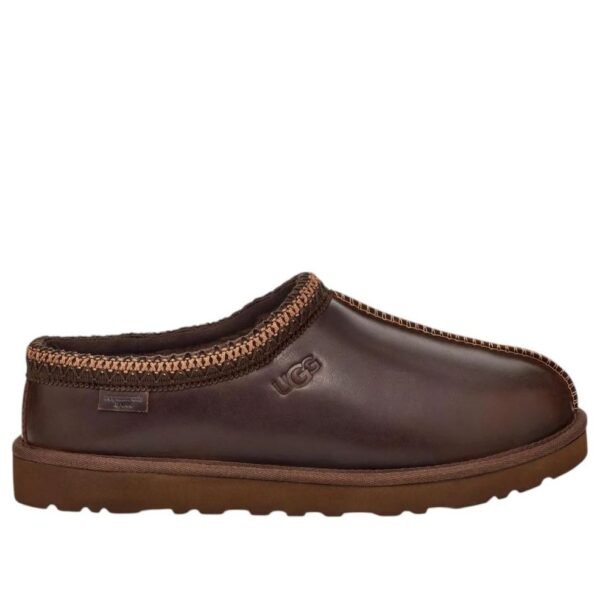 UGG Tasman LTHR Regen Slipper Ironwood