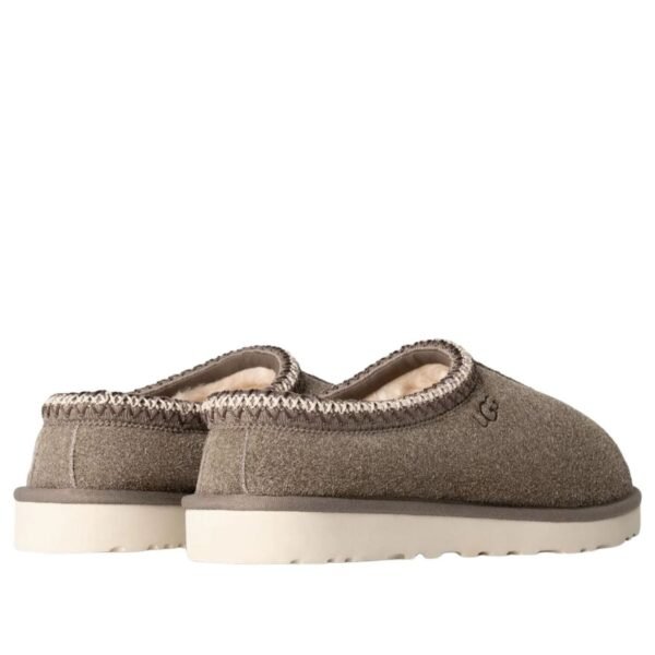 UGG Tasman Shaggy Suede Slipper Smoke Plume