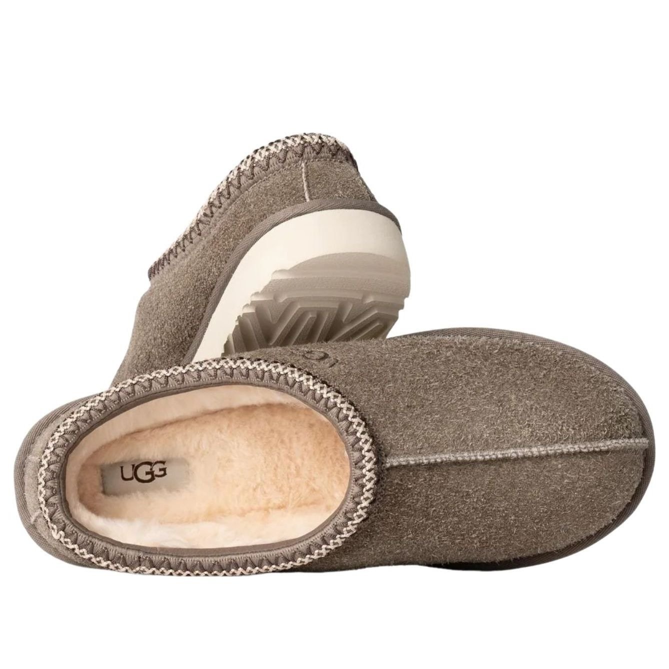 UGG Tasman Shaggy Suede Slipper Smoke Plume 6 UGG Tasman Shaggy Suede Slipper Smoke Plume