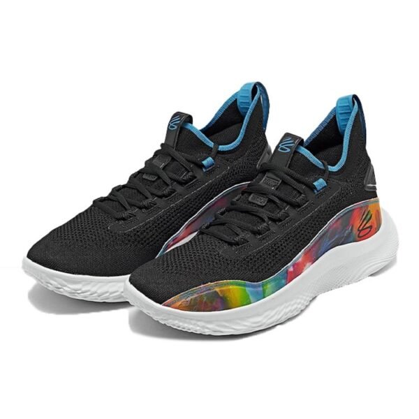 Under Armour Curry 8 Tie Dye Black