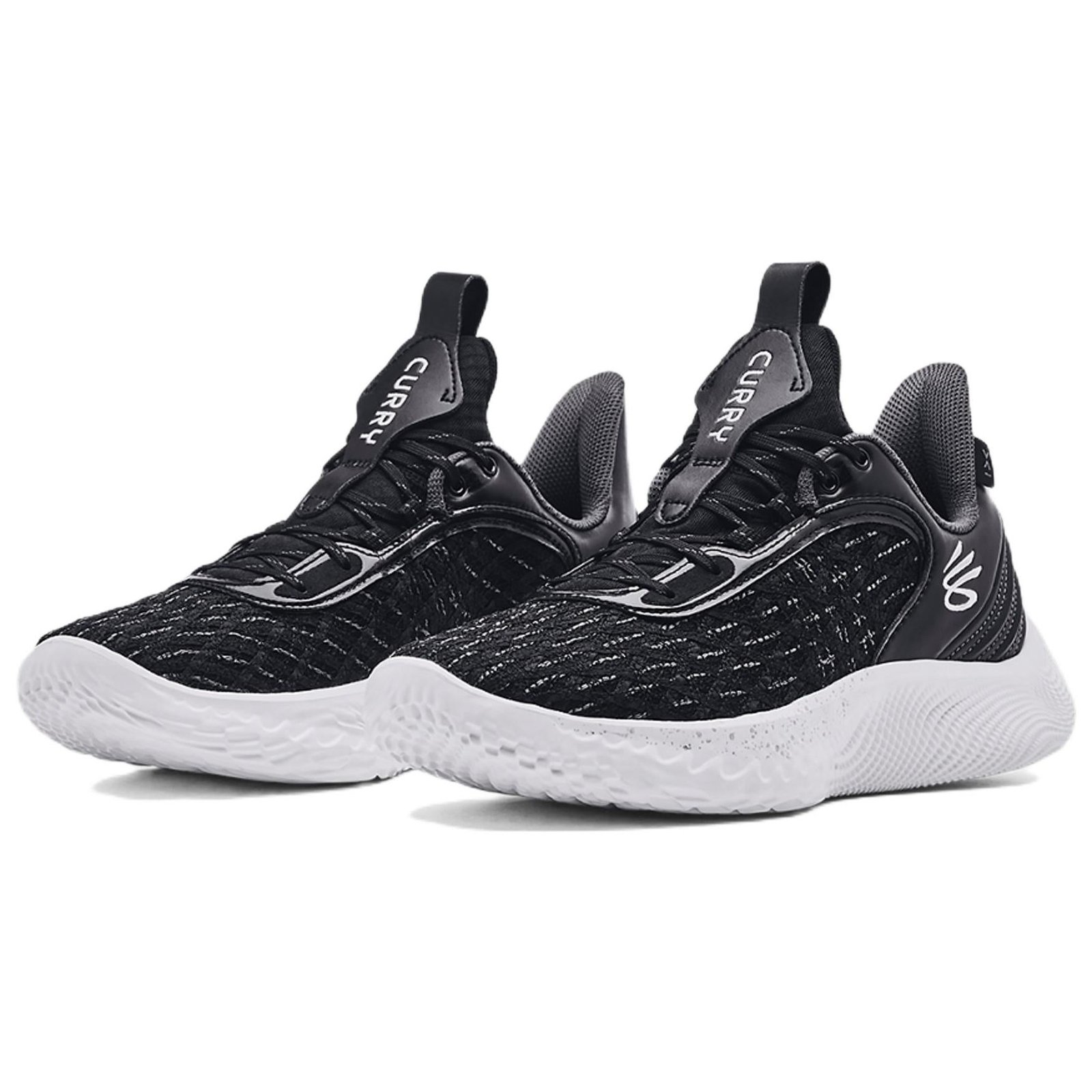 Under Armour Curry Flow 9 Team Black White 5 Under Armour Curry Flow 9 Team Black White