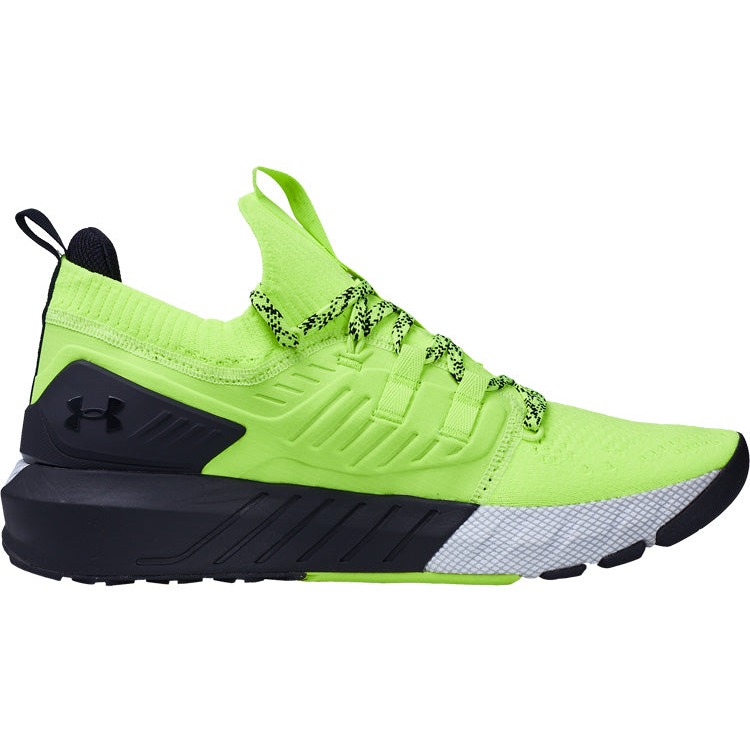 Under Armour Project Rock 3 High Vis Yellow Black 4 Under Armour Project Rock 3 High Vis Yellow Black