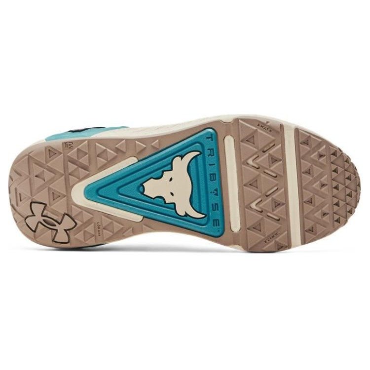 Under Armour Project Rock 6 Brown Teal 7 Under Armour Project Rock 6 Brown Teal