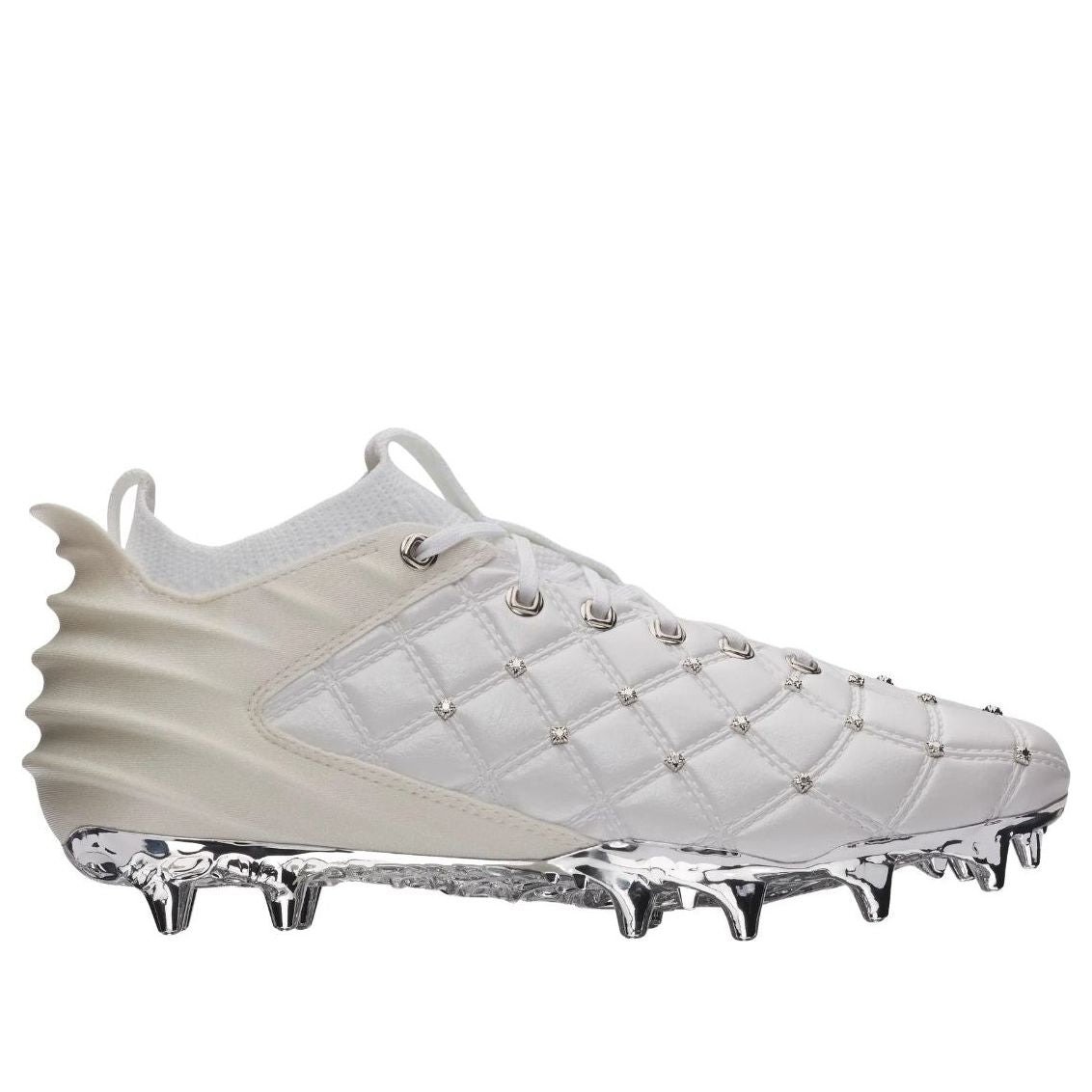 Under Armour UA Blur Pro Justin Jefferson White Metallic Silver 4 Under Armour UA Blur Pro Justin Jefferson White Metallic Silver