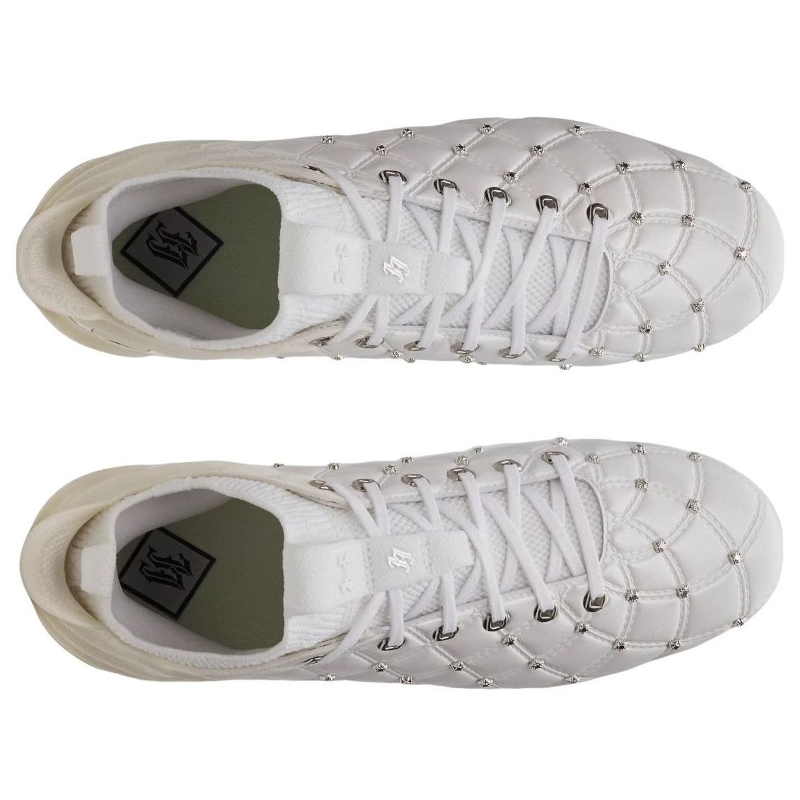 Under Armour UA Blur Pro Justin Jefferson White Metallic Silver 6 Under Armour UA Blur Pro Justin Jefferson White Metallic Silver