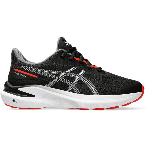ASICS GT-1000 13 Black Fiery Red (GS)