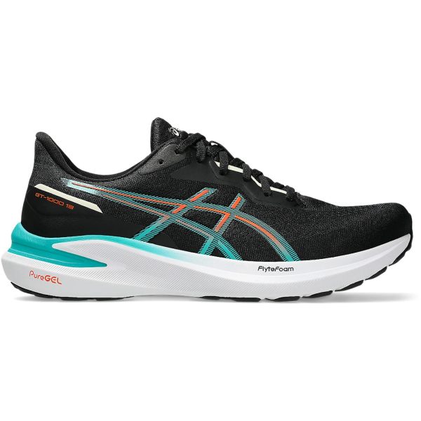 ASICS GT-1000 13 Black Wave Teal