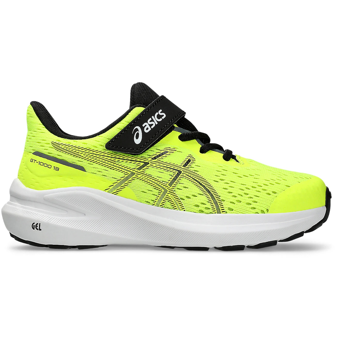 ASICS GT-1000 13 Safety Yellow Black (PS) 1 ASICS GT 1000 13 Safety Yellow Black PS 3