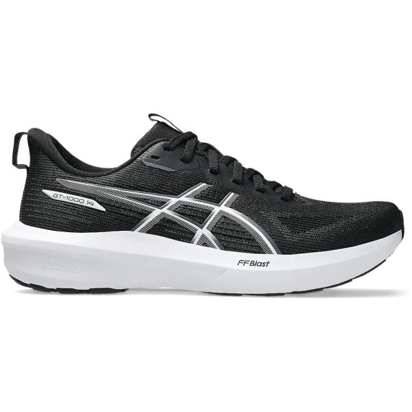 ASICS GT-1000 14 Black White (Womens)