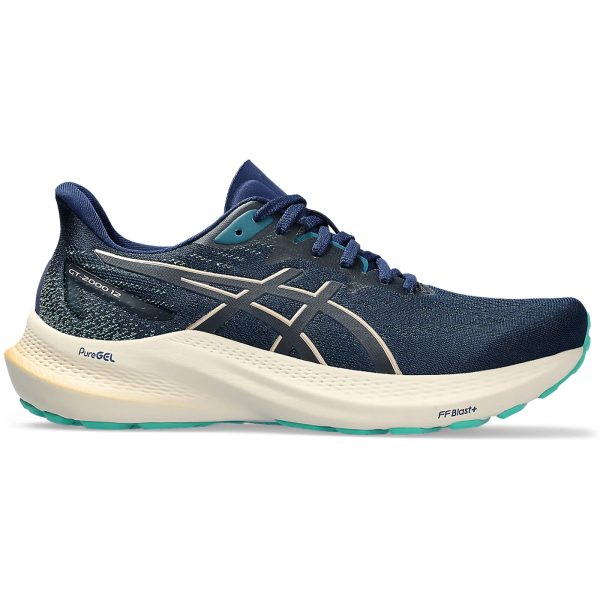 ASICS GT-2000 12 Blue Expanse Champagne (Womens)