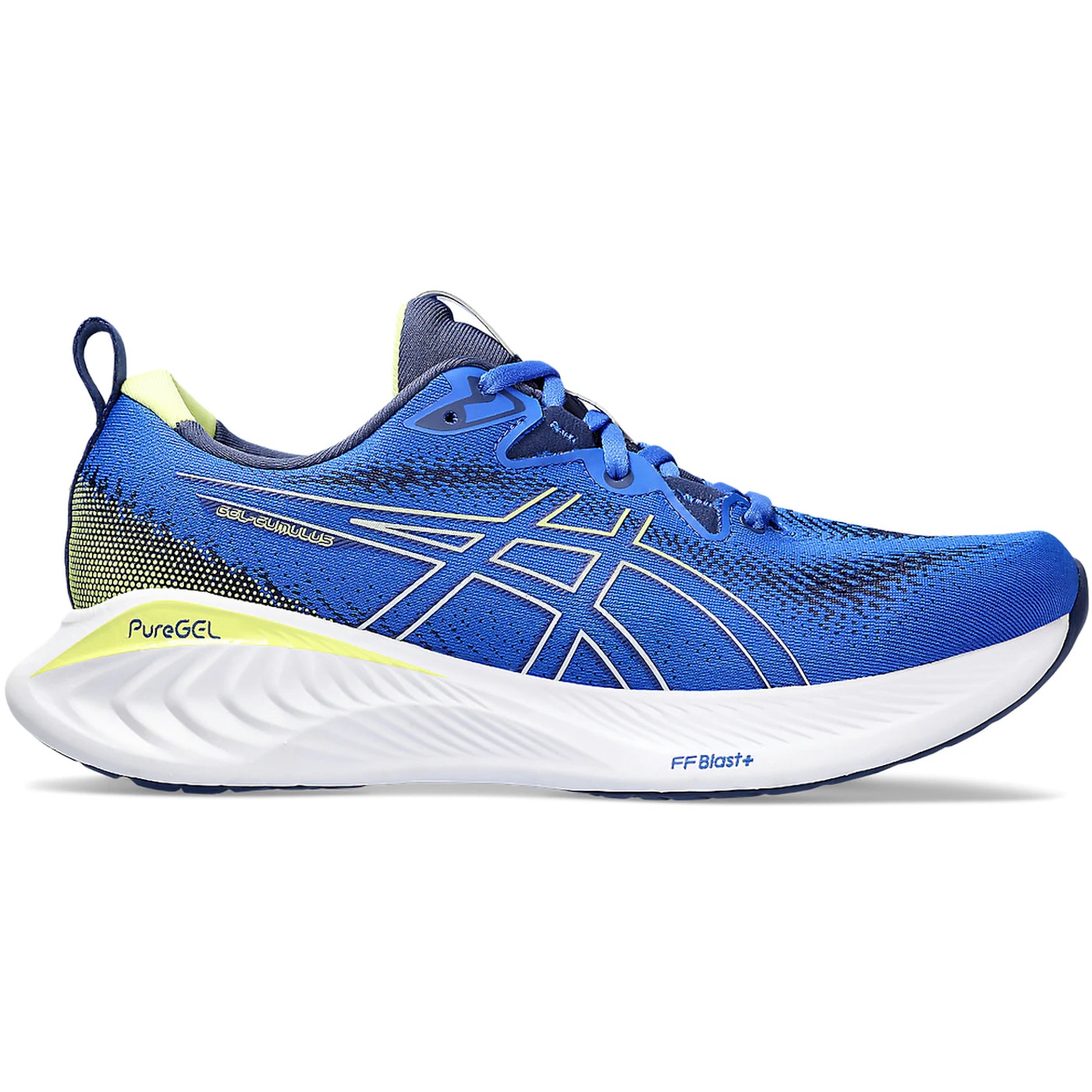 ASICS Gel-Cumulus 25 Illusion Blue Glow Yellow 2 ASICS Gel Cumulus 25 Illusion Blue Glow Yellow 2