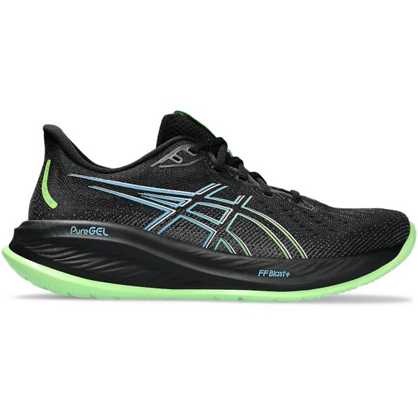 ASICS Gel-Cumulus 26 Black Electric Lime
