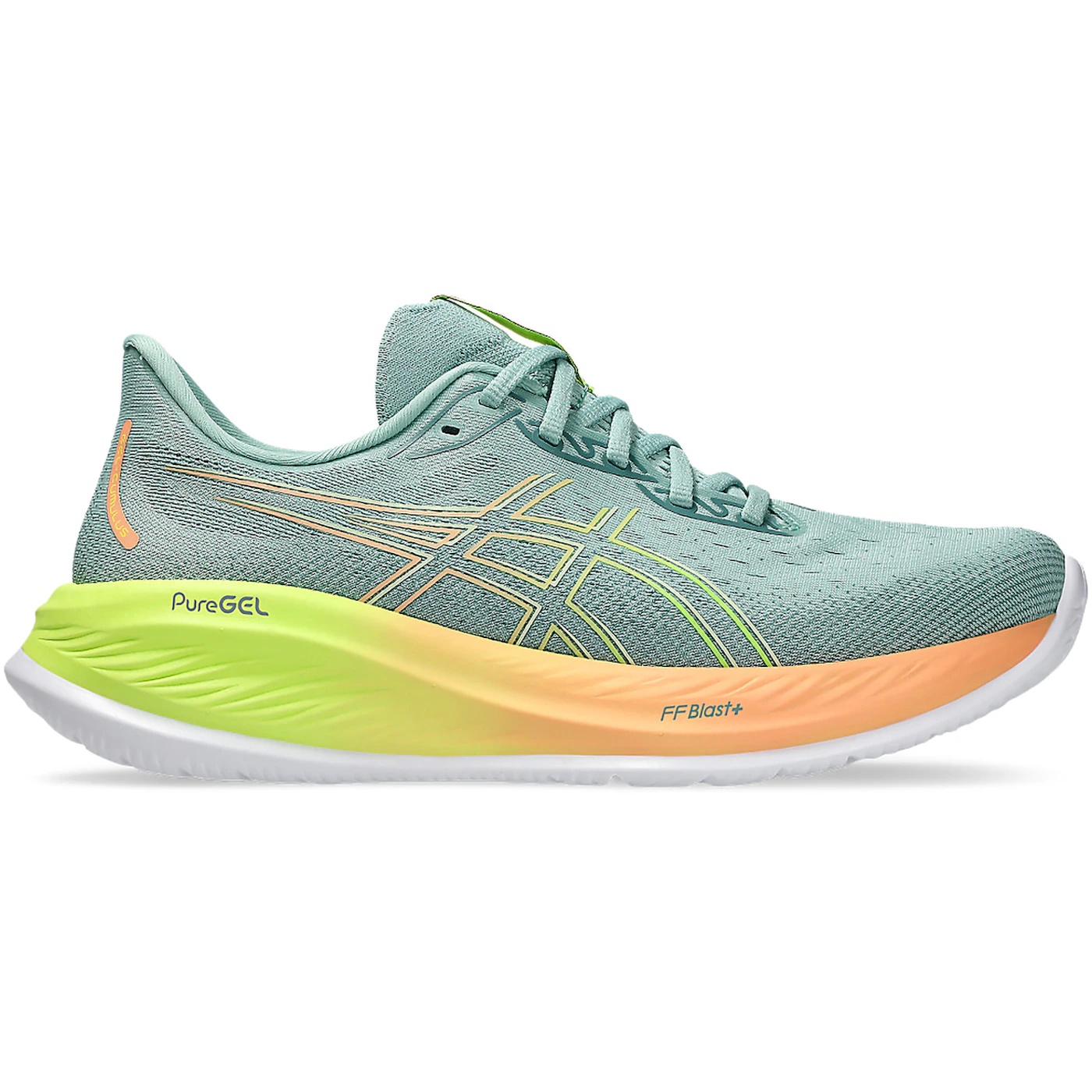 ASICS Gel-Cumulus 26 Paris Light Celadon Safety Yellow 2 ASICS Gel Cumulus 26 Paris Light Celadon Safety Yellow 3