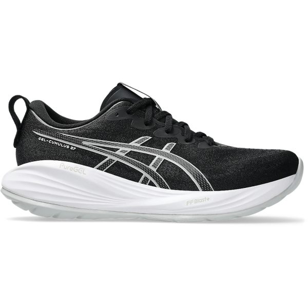 ASICS Gel-Cumulus 27 Black Concrete (Womens)