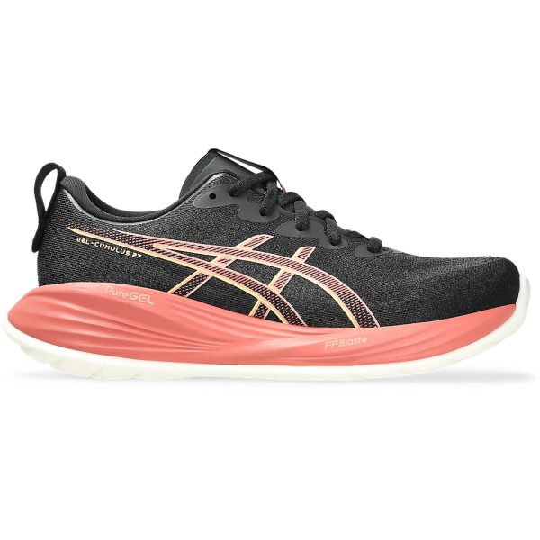 ASICS Gel-Cumulus 27 Black Orange Glow (Womens)