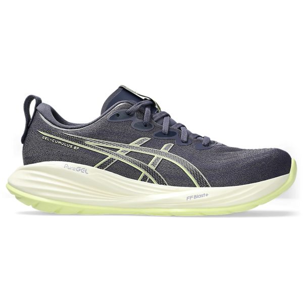 ASICS Gel-Cumulus 27 Indigo Fog Lucid Yellow