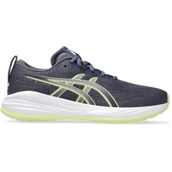 ASICS Gel-Cumulus 27 Indigo Fog Lucid Yellow (GS)
