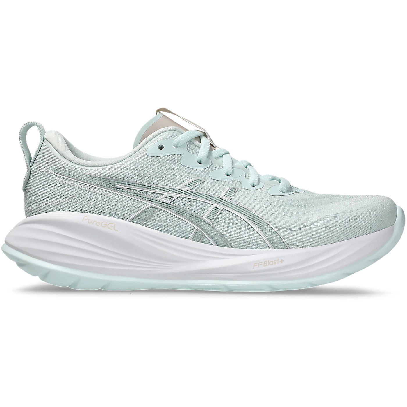 ASICS Gel-Cumulus 27 Pure Aqua White (Womens) 2 ASICS Gel Cumulus 27 Pure Aqua White Womens 3