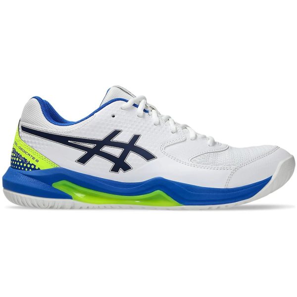 ASICS Gel-Dedicate 8 Pickleball White Black