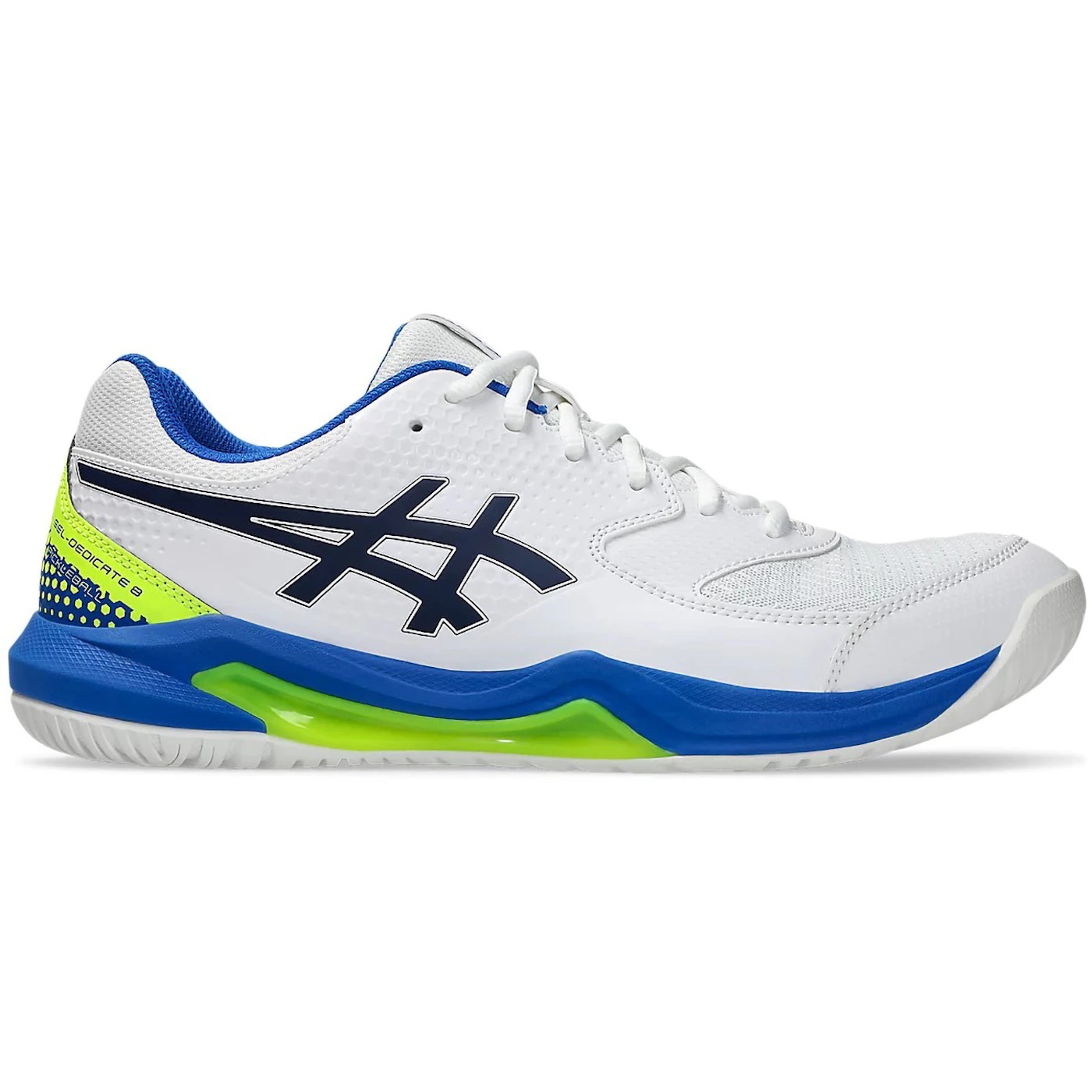 ASICS Gel-Dedicate 8 Pickleball White Black 2 ASICS Gel Dedicate 8 Pickleball White Black 3