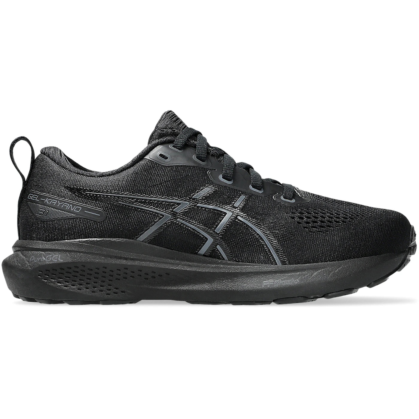 ASICS Gel-Kayano 31 Black Black (GS) 1 ASICS Gel Kayano 31 Black Black GS 1