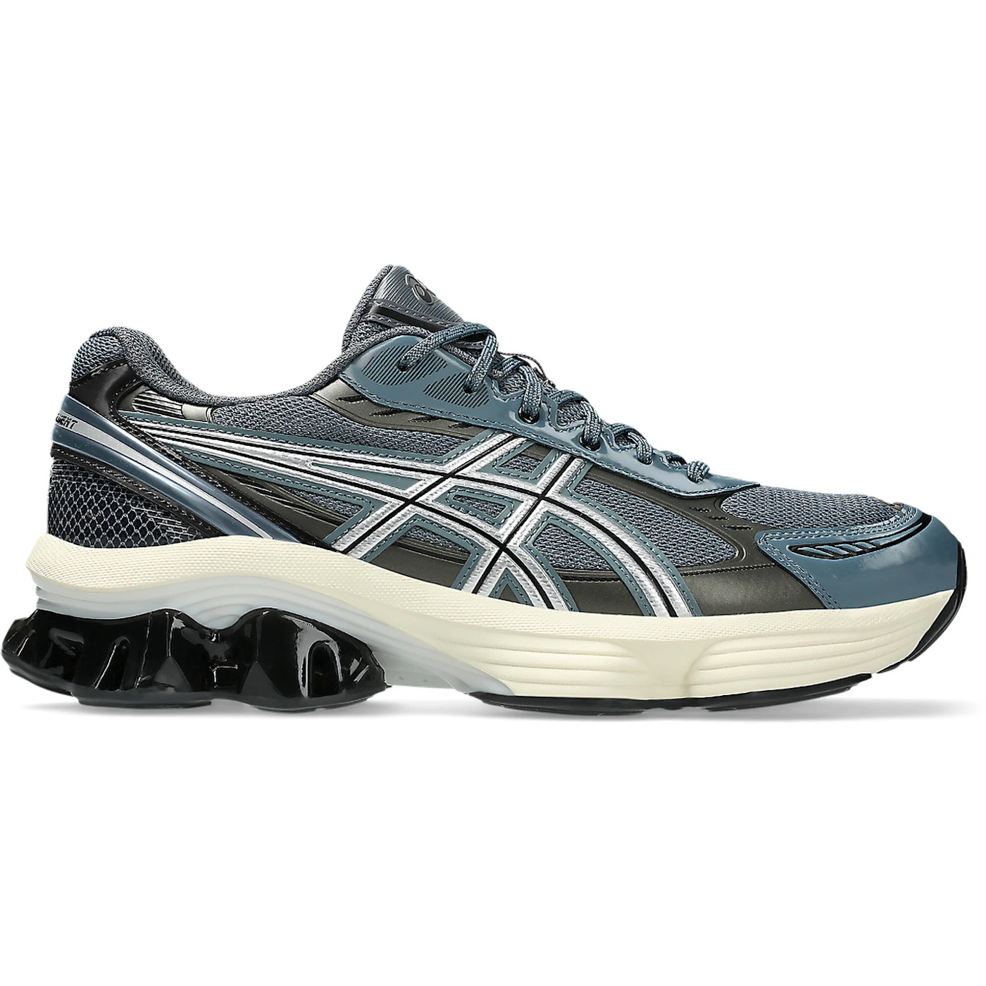 ASICS Gel-Kinetic Fluent Carrier Grey Pure Silver Blue 1 ASICS Gel Kinetic Fluent Carrier Grey Pure Silver Blue 2