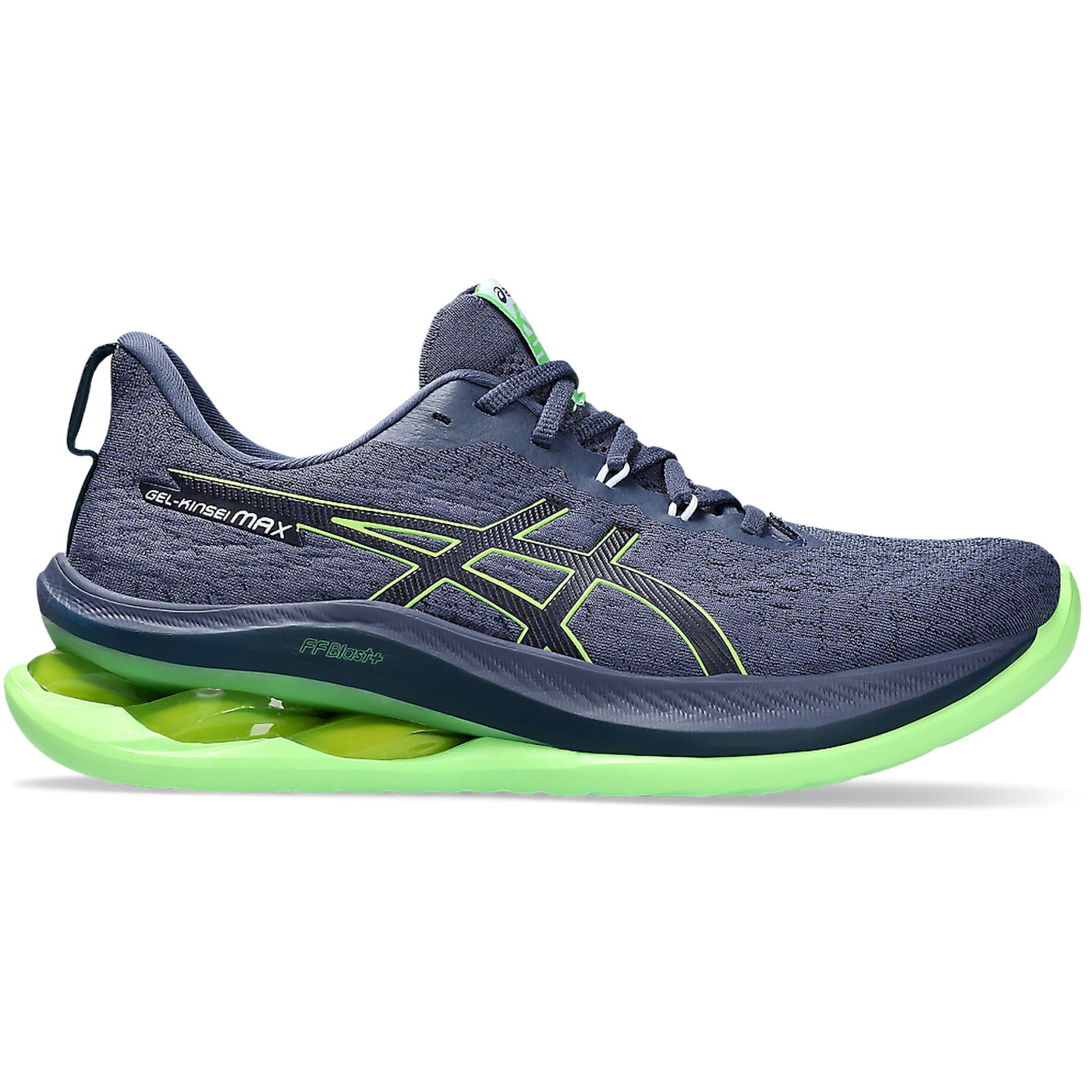 ASICS Gel-Kinsei Max Thunder Blue Electric Lime 2 ASICS Gel Kinsei Max Thunder Blue Electric Lime 3