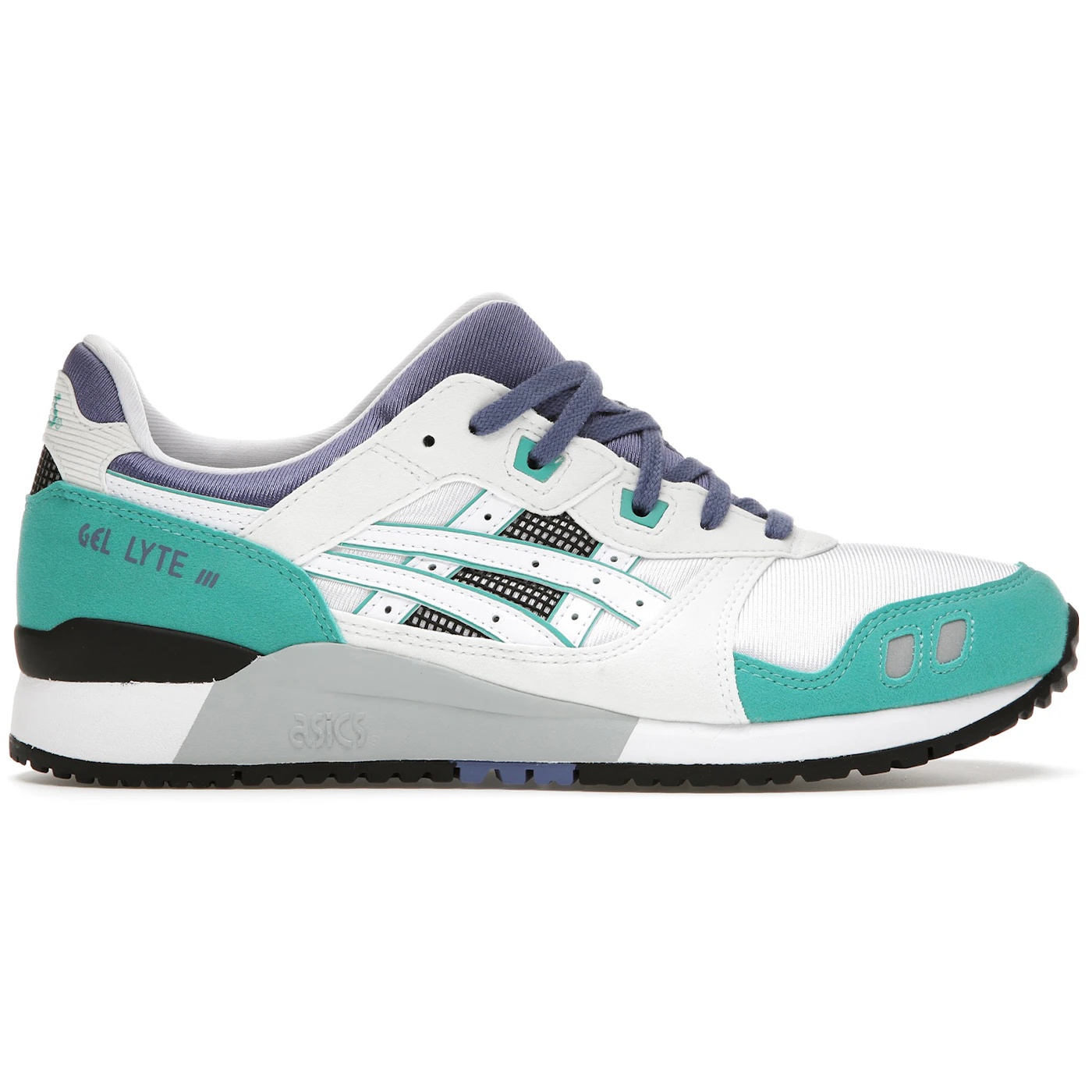 ASICS Gel-Lyte III White Teal Blue 2 ASICS Gel Lyte III White Teal Blue 3