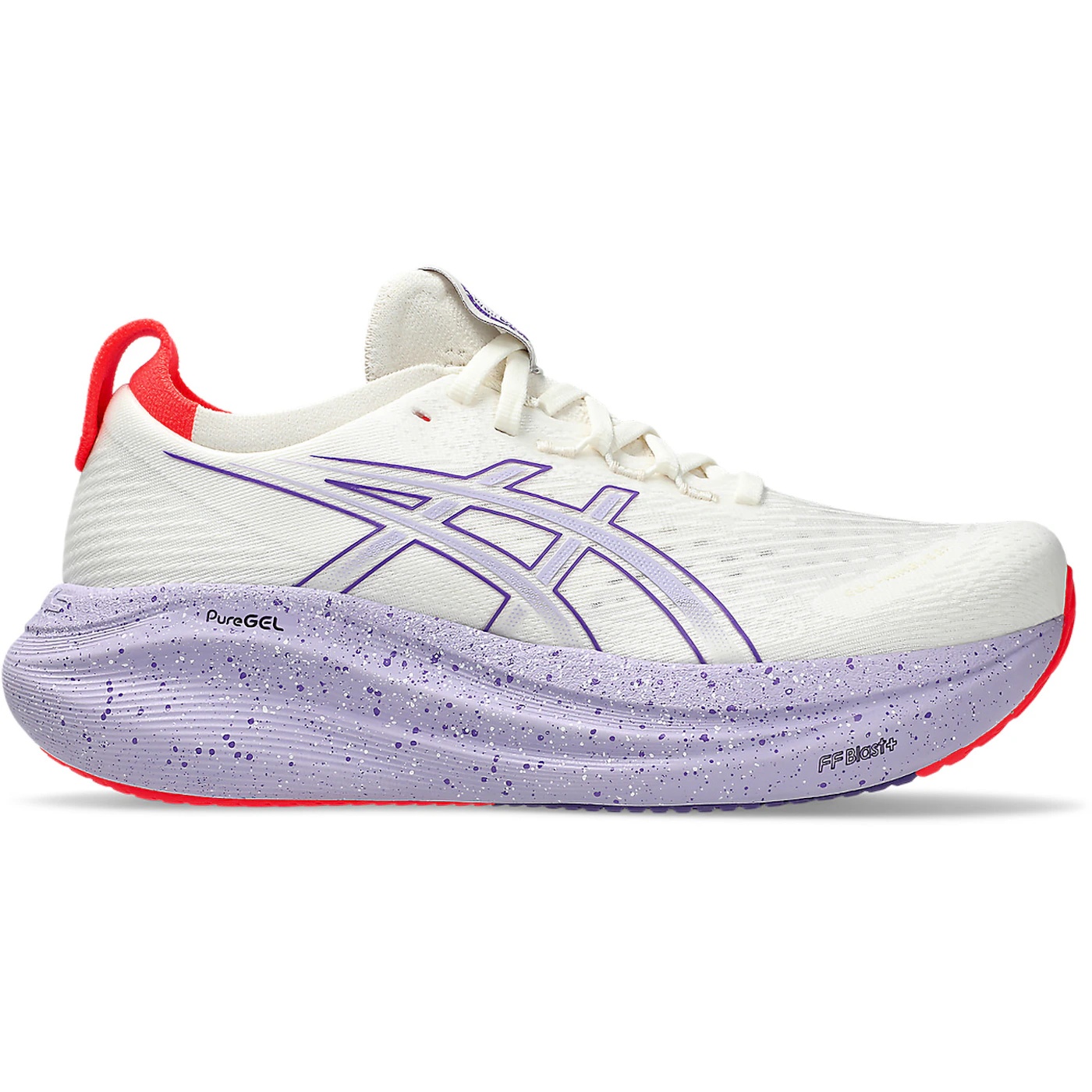 ASICS Gel-Nimbus 27 Tokyo Cream Edo Purple (Womens) 1 ASICS Gel Nimbus 27 Tokyo Cream Edo Purple Womens 1