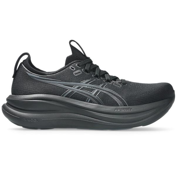 ASICS Gel-Nimbus 28 Black Graphite Grey (Womens)
