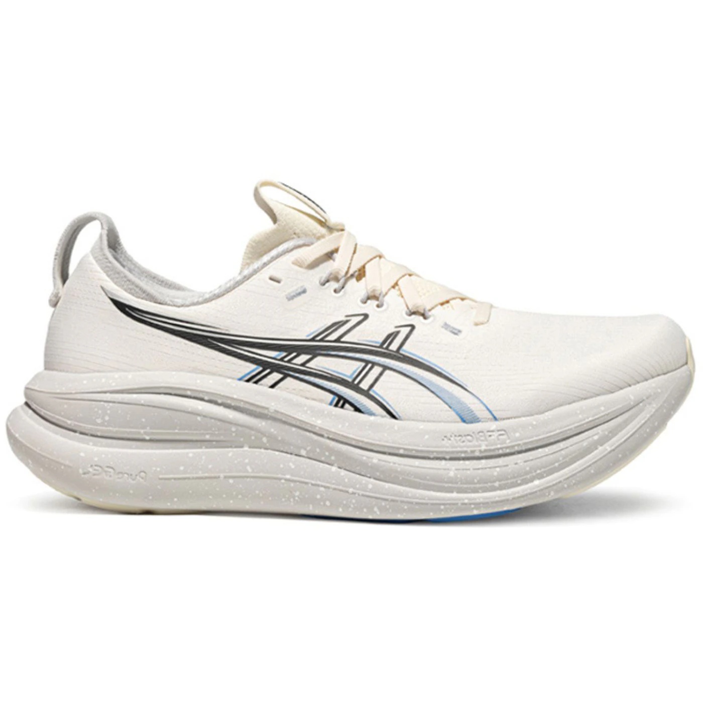 ASICS Gel-Nimbus 28 Cream Black 2 ASICS Gel Nimbus 28 Cream Black 1