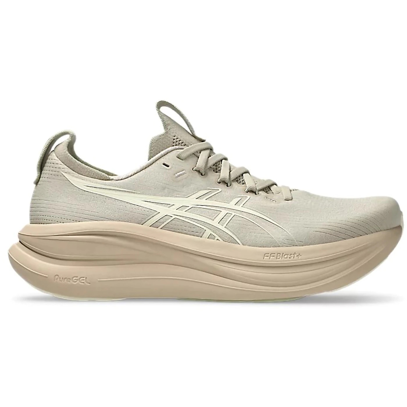 ASICS Gel-Nimbus 28 Feather Grey Cream 1 ASICS Gel Nimbus 28 Feather Grey Cream 1