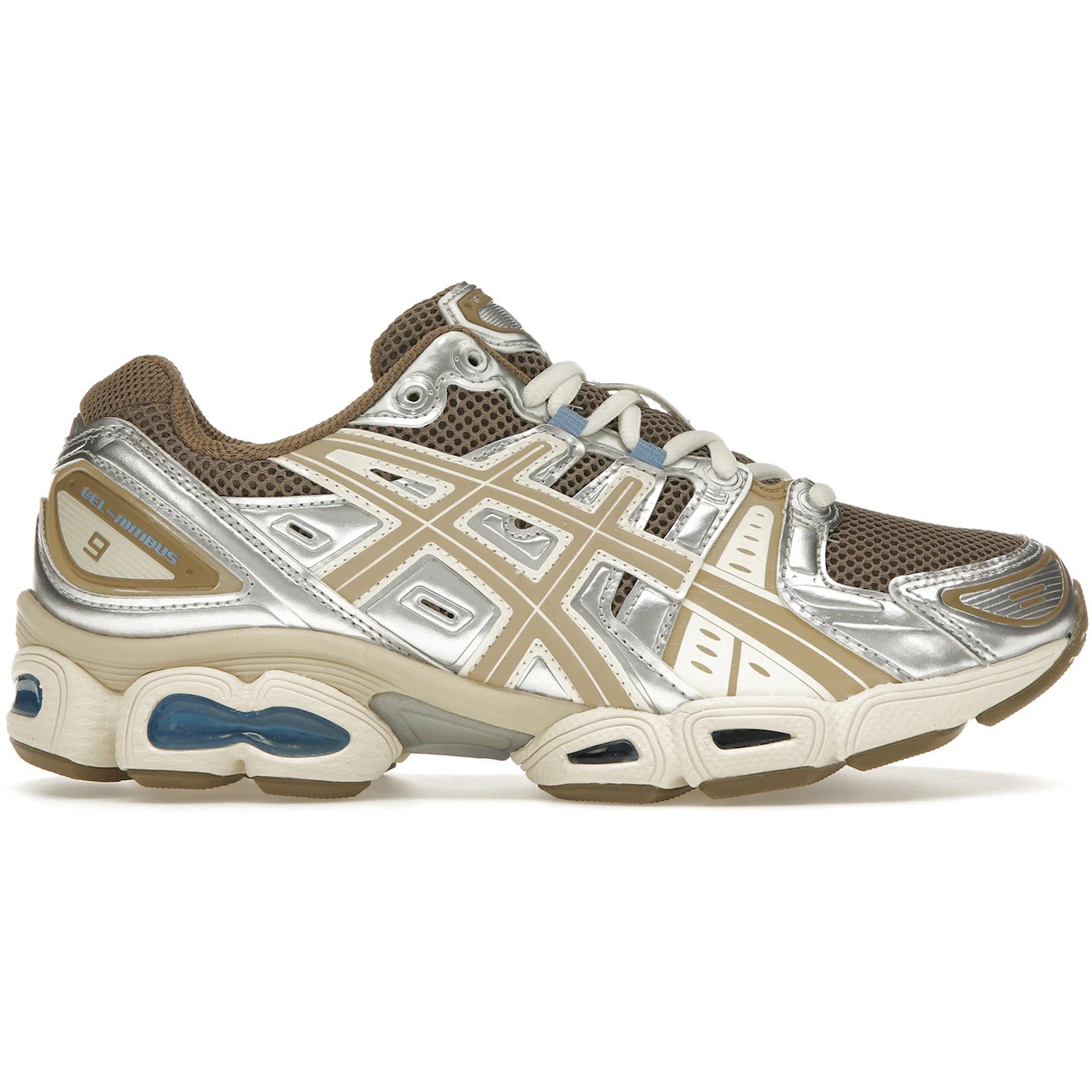 ASICS Gel-Nimbus 9 Pepper Wood Crepe (Womens) 1 ASICS Gel Nimbus 9 Pepper Wood Crepe Womens 2