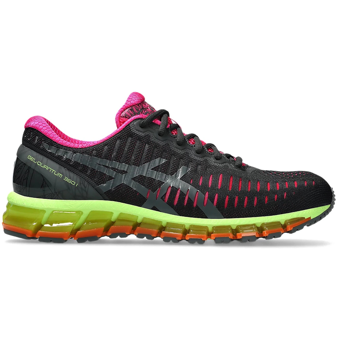 ASICS Gel-Quantum 360 I Graphite Grey Hazard Green 2 ASICS Gel Quantum 360 I Graphite Grey Hazard Green 2