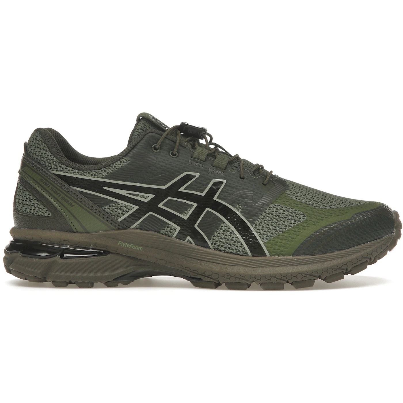 ASICS Gel-Terrain San San Gear Bronze Green 1 ASICS Gel Terrain San San Gear Bronze Green 1