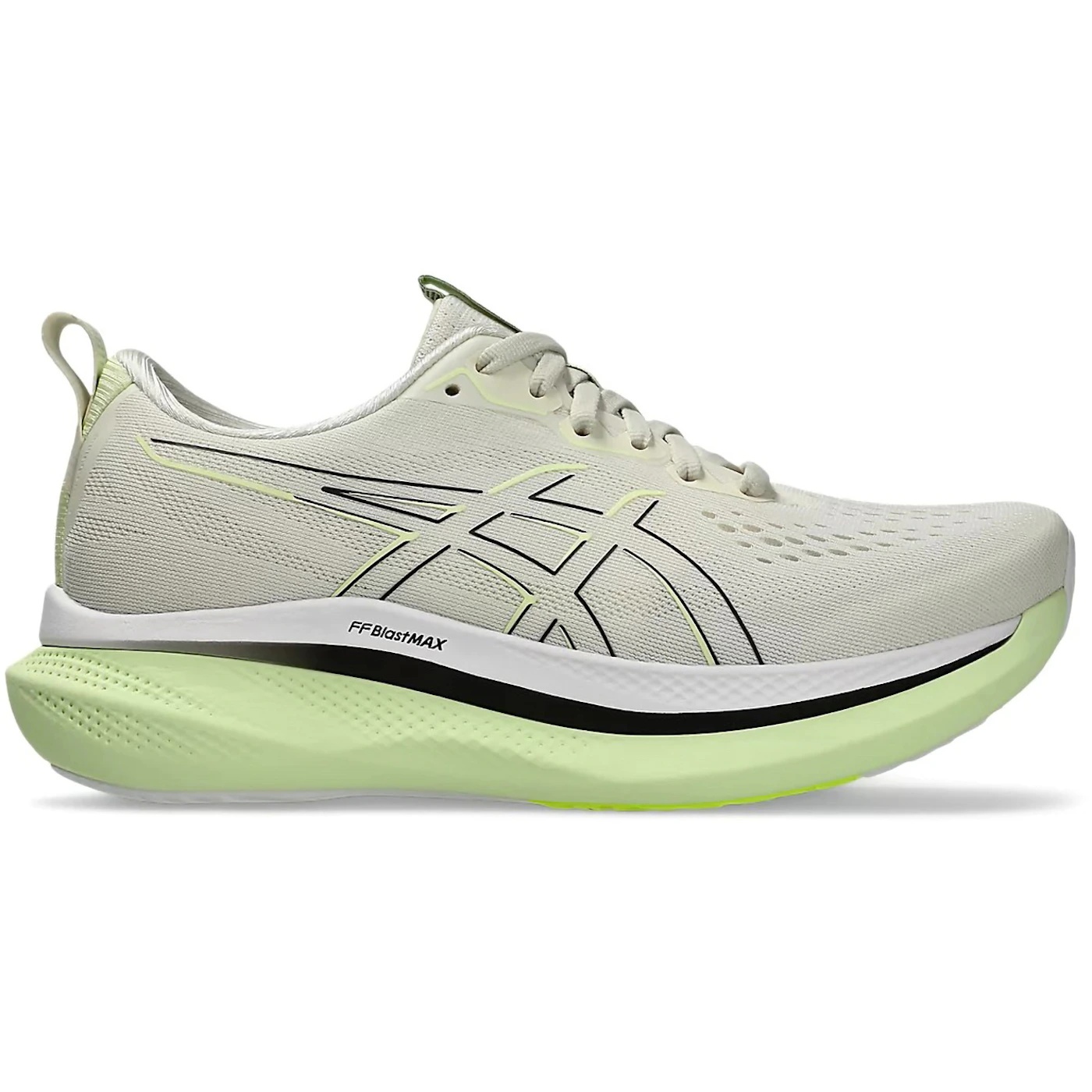 ASICS GlideRide Max Birch Black Green (Womens) 2 ASICS GlideRide Max Birch Black Green Womens 1