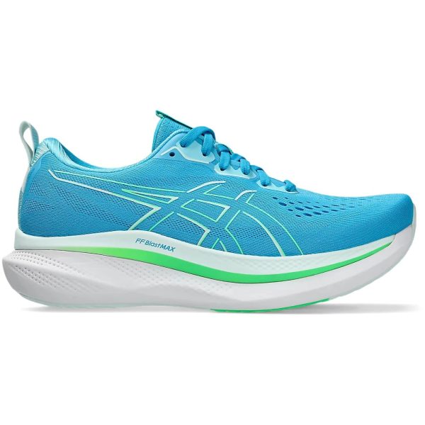 ASICS GlideRide Max Digital Aqua New Leaf