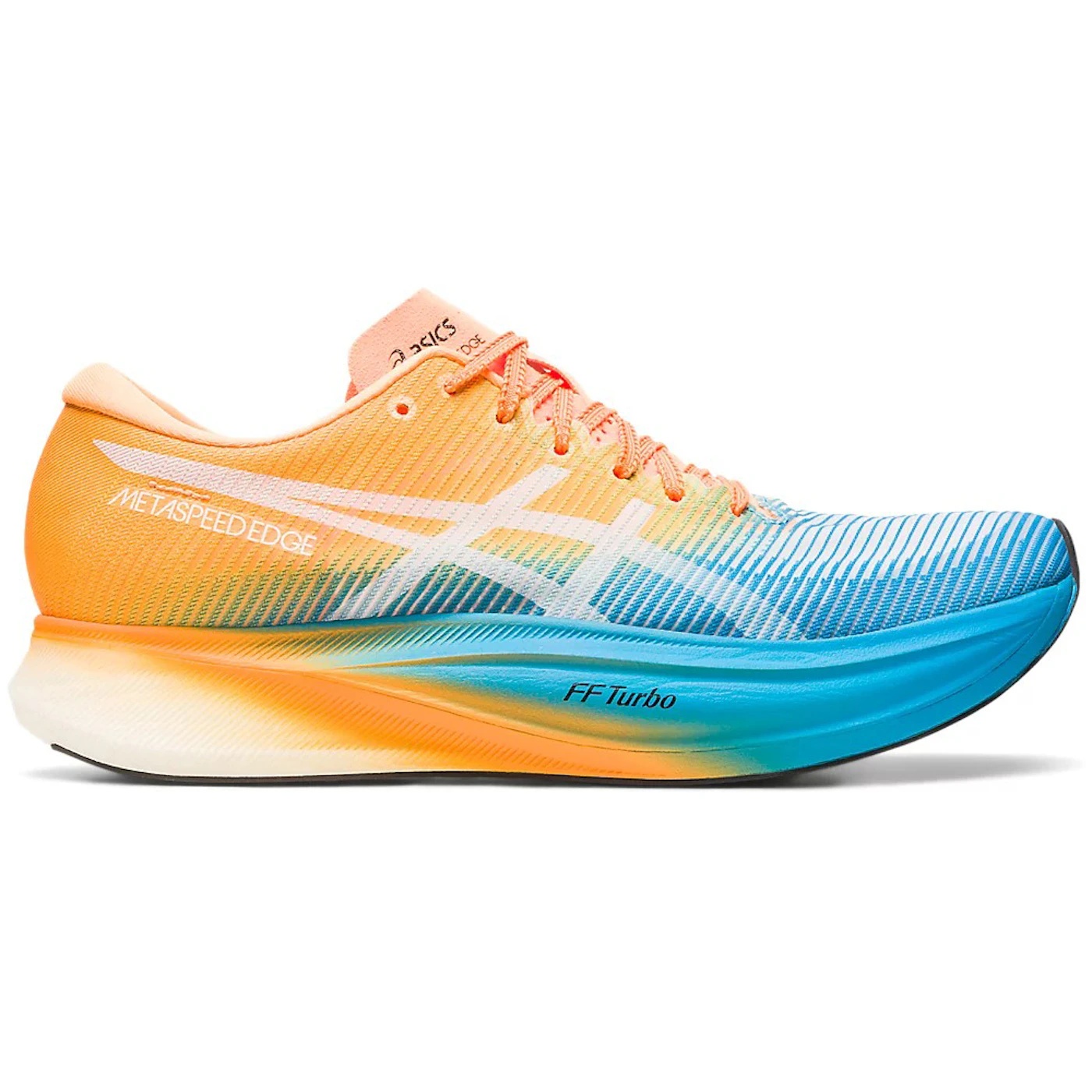 ASICS Metaspeed Edge+ Island Blue Orange Pop 1 ASICS Metaspeed Edge Island Blue Orange Pop 3