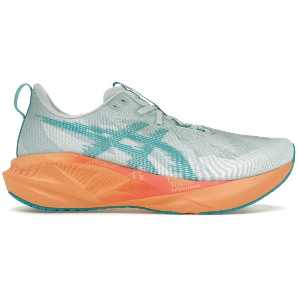 ASICS Novablast 5 Soothing Sea Wave Teal Orange