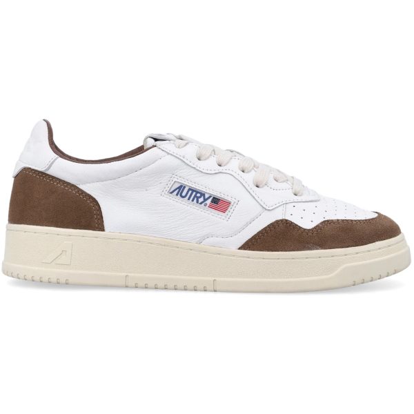 Autry Medalist Leather Low White Cigar