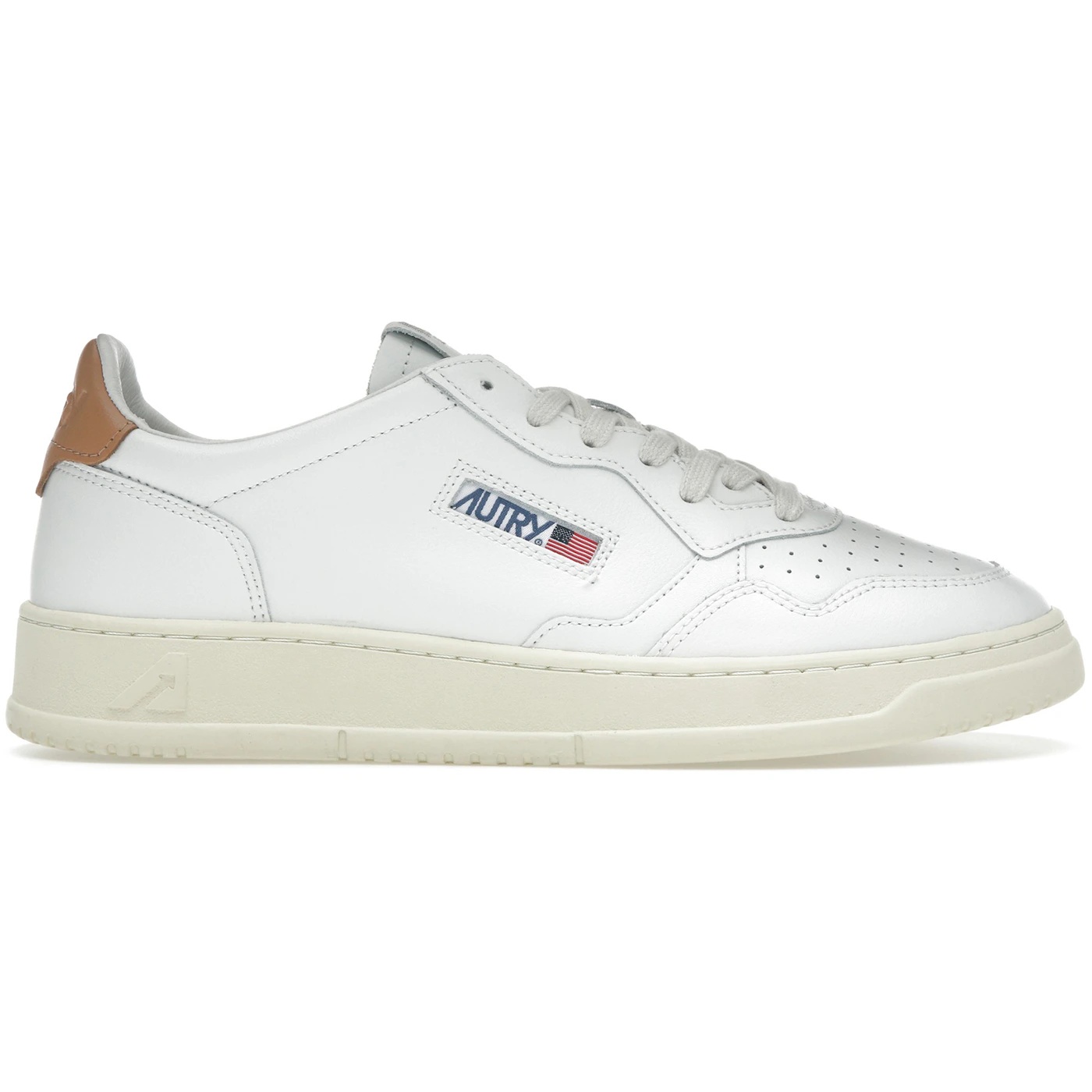 Autry Medalist Leather Low White Sandstorm 2 Autry Medalist Leather Low White Sandstorm 1